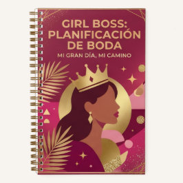 planificador de boda girl boss notitieboek