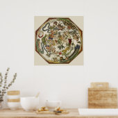 Planisfeer hemelkaart door Peter Apian Poster (Keuken)