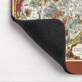  Planisfeer sterrenkaart van Nicholas de Fer Muismat (Hoek)