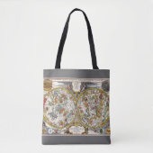 Planisfeer sterrenkaart van Nicholas de Fer Tote Bag (Voorkant)
