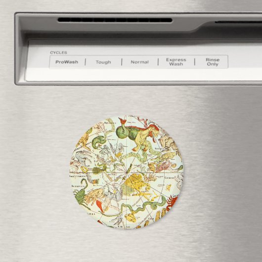 Planisphæri Coeleste 1698 - Astrologie grafiek #1 Magneet (Insitu (Vaatwasser))