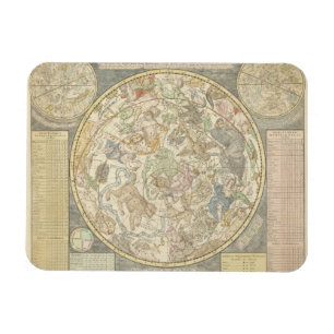 Planisphaerii Coelestis Hemis. Magneet