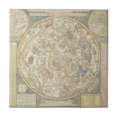 Planisphaerii Coelestis Hemis. Tegeltje (Voorkant)