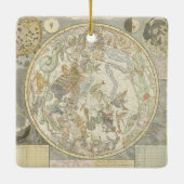 Planisphaerii Coelestis Hemisphaerium Keramisch Ornament (Achterkant)