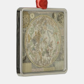 Planisphaerii Coelestis Hemisphaerium Metalen Ornament (Rechts)