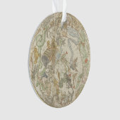 Planisphaerii Coelestis Hemisphaerium Ornament (voorkant)