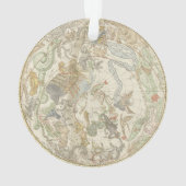 Planisphaerii Coelestis Hemisphaerium Ornament (achterkant)