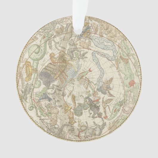 Planisphaerii Coelestis Hemisphaerium Ornament (voorkant)