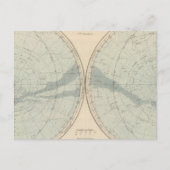 Planisphere Celeste Hemisphere Briefkaart (Voorkant)