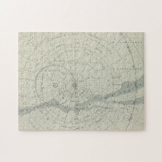 Planisphere Celeste Hemisphere Legpuzzel (Horizontaal)