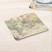 Planisphere Kartonnen Onderzetters (Schuin)