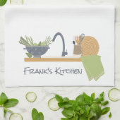 Plank #2 Thee Keukenhanddoek (Gevouwen)