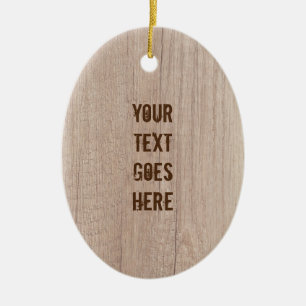 Plank Board Houten Look Vervallen Tekst Sjabloon Keramisch Ornament