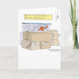 plank feestdagen kaart