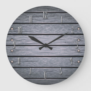 Plank it Wall Clock Grote Klok
