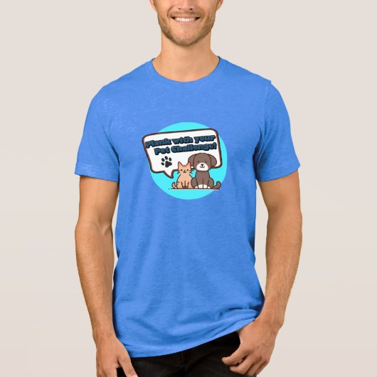 Plank met je huisdier 2025 T-shirt (Voorkant)