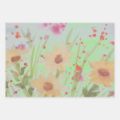 Plank of lade voeringen of aquarel geschenkverpakk inpakpapier vel (Voorkant 2)