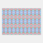 plank- of ladevoering met patroon inpakpapier vel (Voorkant 2)