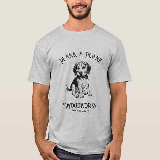 Plank & Plane T-shirt (Voorkant)