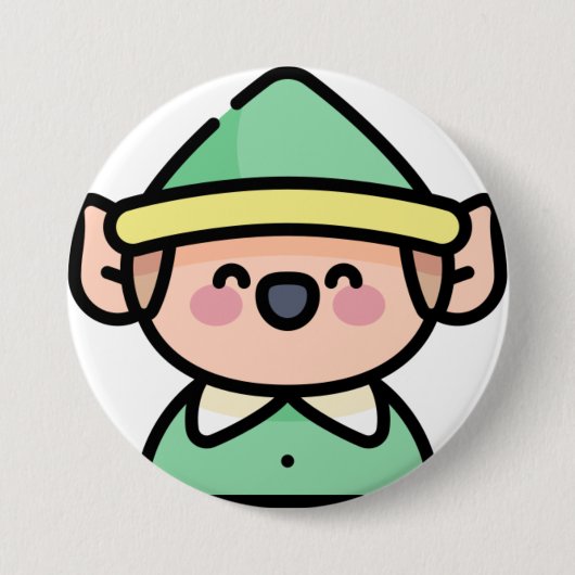 plank ronde button 7,6 cm (Voorkant)