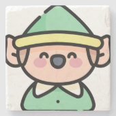 plank stenen onderzetter (Voorkant)