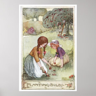 Plankbommen van Anne Anderson Poster