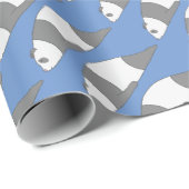 Planking Panda Cadeaupapier (Rol Hoek)