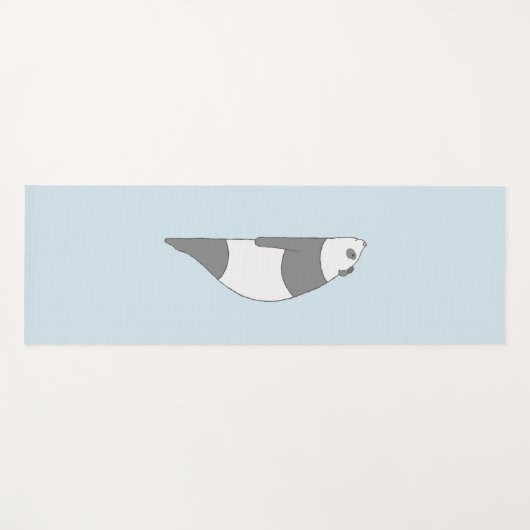Planking Panda Yogamat (Voorkant (horizontaal))