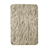 plankplanken met houtwaren badmat (Voorkant Verticaal)