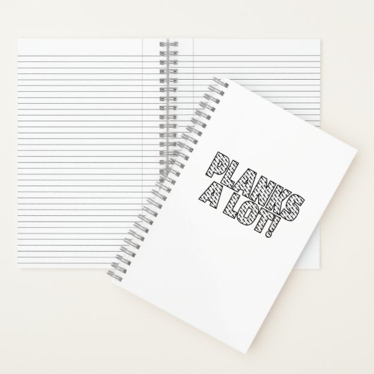 Planks Veel Core Fitness Workout Quote Notitieboek (Binnen)