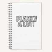 Planks Veel Core Fitness Workout Quote Notitieboek (Voorkant)
