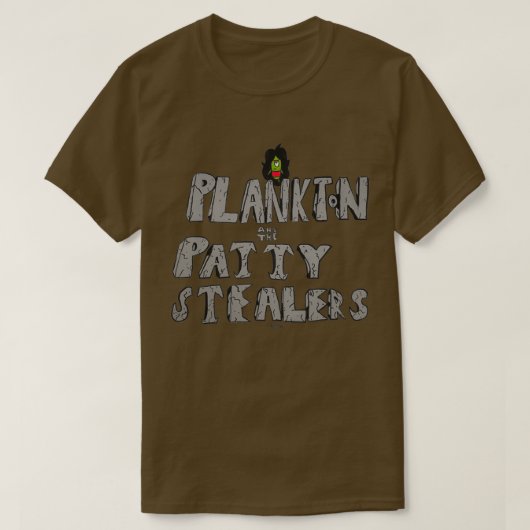 Plankton and the Patty Stealers T-shirt (Design voorkant)