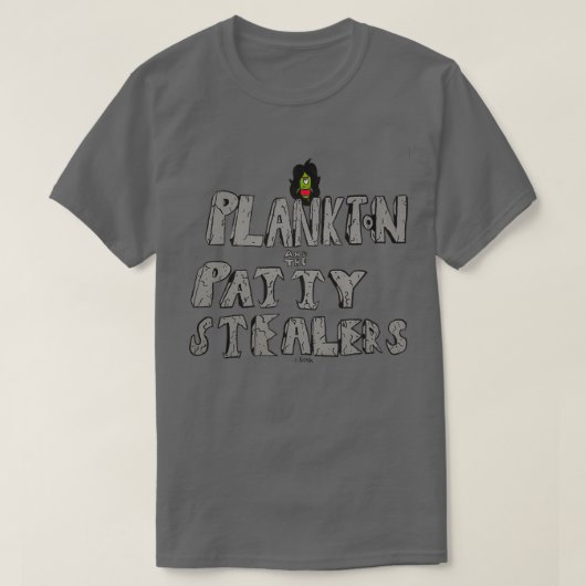 Plankton en Patty Stealers T-shirt (Design voorkant)