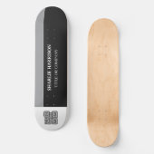 Planne met QR-code Persoonlijk Skateboard (Voorkant)