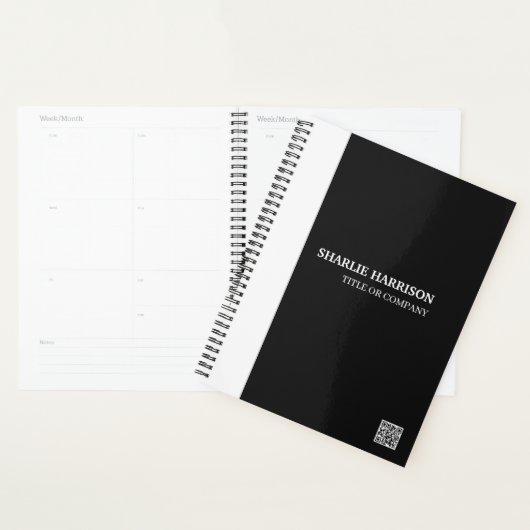 Planne met QR-code Planner (Display)