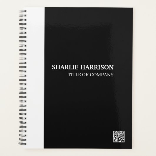 Planne met QR-code Planner (Voorkant)