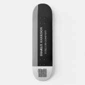 Planne with QR Code Persoonlijk Skateboard (Voorkant)