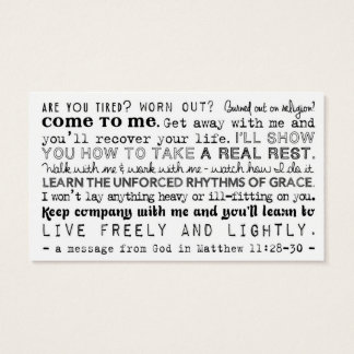 Planned Act of Christelijk Kindness (P.A.C.K.) Kaa Visitekaartjes