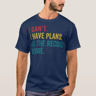 Plannen bij de platenzaak Funny Vinyl LP Collector T-shirt