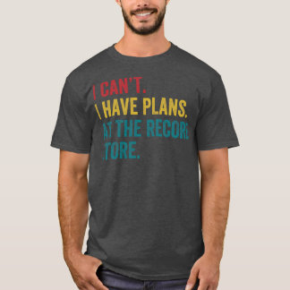 Plannen bij de platenzaak Funny Vinyl LP Collector T-shirt