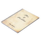 Plannen & Mogelijkheden Rustiek Notitieboek (Linkerzijde)