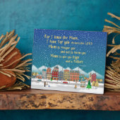 Plannen om u hoop en een Future-Jeremiah 29-11 te Fotoplaat (Zijkant)