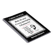 PLANNEN SUCCESS Disraeli Christelijk gepersonalise Notitieboek (Rechterzijde)