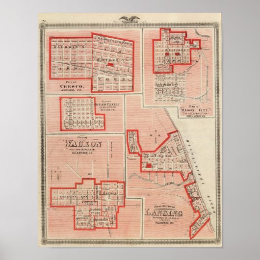 Plannen van Cresco Poster (Voorkant)