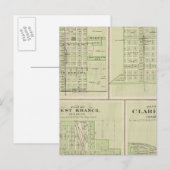Plannen van DeWitt, Tipton Briefkaart (Voorkant / Achterkant)