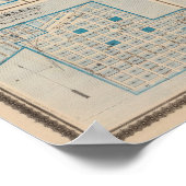 Plannen van Fort Dodge, Humboldt Poster (Hoek)