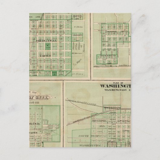 Plannen van Sigourney, Brighton Briefkaart (Voorkant)