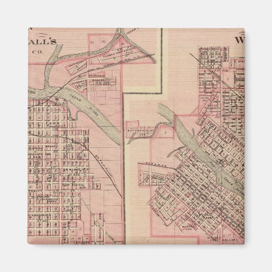 Plannen voor cedar-Herfsten 2 Magneet (Voorkant)