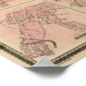 Plannen voor cedar-Herfsten 2 Poster (Hoek)