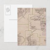 Plannen voor cedar-Herfsten Briefkaart (Voorkant / Achterkant)